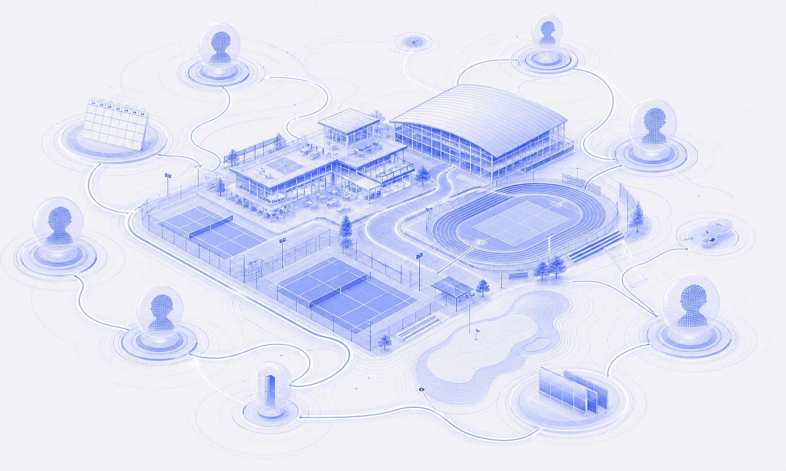 Operate vision illustration